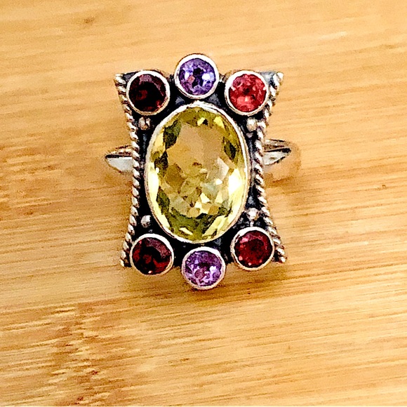 $122 Limited Edition Nicky Butler Estate Ring  Size 10   #70/600   NB 925 INDIA - Picture 6 of 9